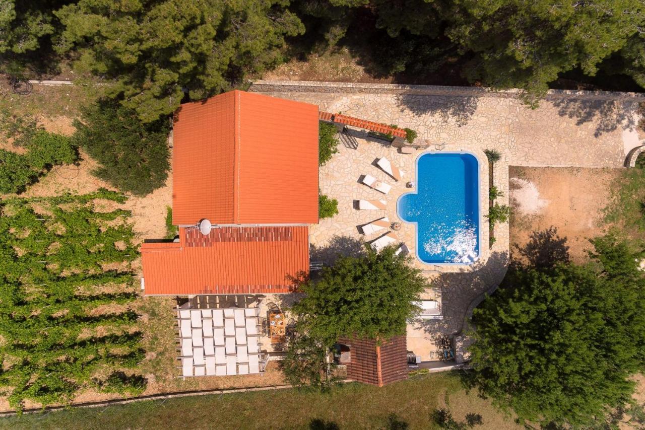 Villa Zlatni Rat With Pool By The Beach Zlatni Rat In Bol - Brac Kültér fotó